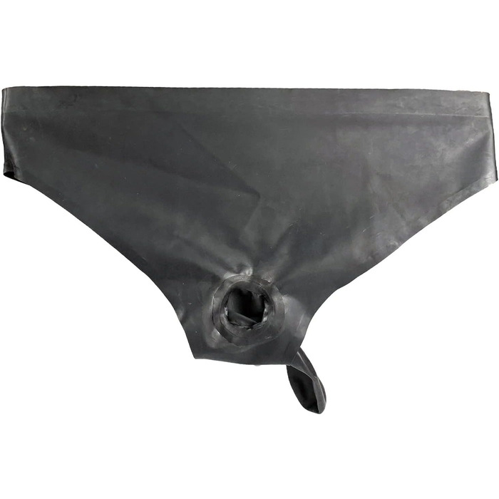 Чоловічі латексні шорти-сліпи, чорні, з двома вирізами, облягаючі, для боді, вечірки, клубу, XXL, спідня білизна