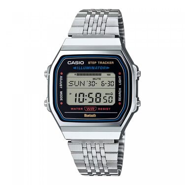 Наручний годинник Casio Vintage Iconic ABL-100WE-1AEF унісекс, сріблястий