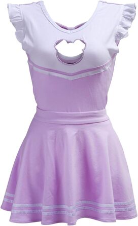 Комплект дитячий itteforbig Stramper Einteier Pyjama Body Daddy's Secret Princess Rock Set фіолетовий (M)