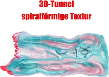 Силіконовий мастурбатор 'Монстр' 500г - реалістичний секс-іграшка для чоловіків, 3D дизайн