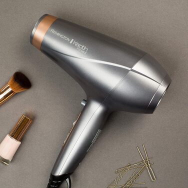 Випрямляч для волосся Remington Keratin Protect S8593 з керамічним покриттям, мигдальною олією та цифровим дисплеєм (160-230°C)