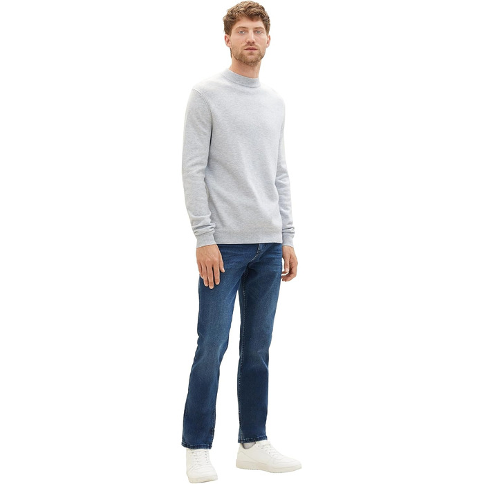 Чоловічі джинси Tom Tailor Josh Regular Slim, колір Mid Stone Blue Black, розмір 34W/32L