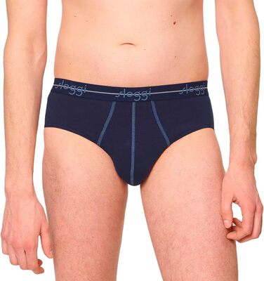 Sloggi 6 шт. чоловіча труси Start - труси-сліп/боксер - дихаюча білизна XL синій / темно-синій