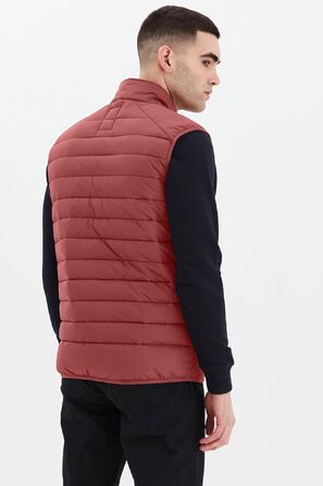 Чоловічий стібаний жилет Solid SDSörenson Outdoor цегляного кольору (Brick Red), модель 191543