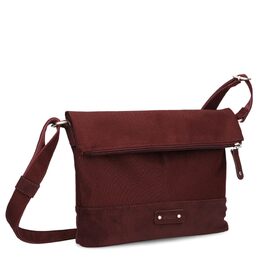 Жіноча сумка-кросбоді Zwei Olli OT6 Rolltop, водонепроникна сумка через плече 2.4 л, двоколірна (Bordeaux)