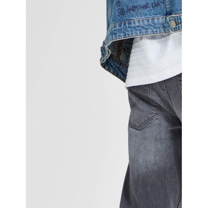 Чоловічі джинси Jack & Jones Tim Original AGI 005 Slim/Straight Fit, сірі (Grey Denim), 38W / 30L