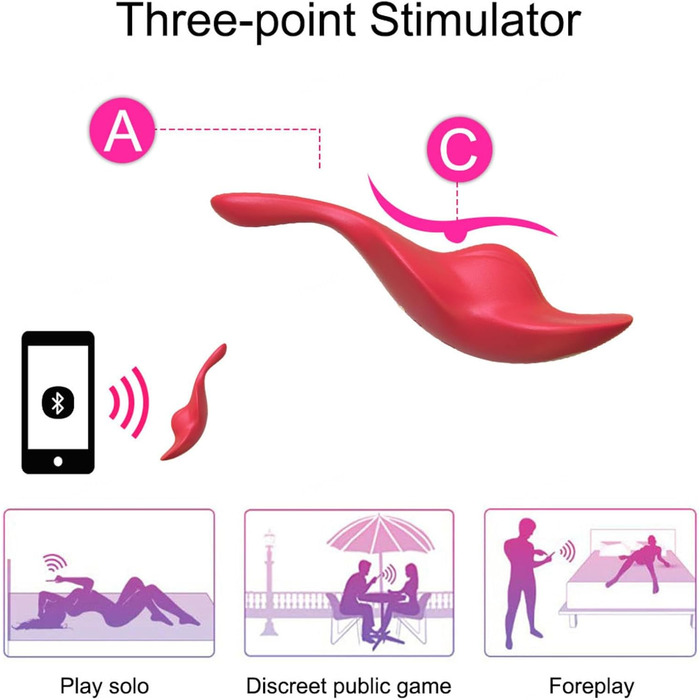 Вібратор для жінок G-Spot та клітора, 9 режимів вібрації, тихий та потужний, портативний анальний дildo, секс-іграшка з пультом дистанційного керування для пар