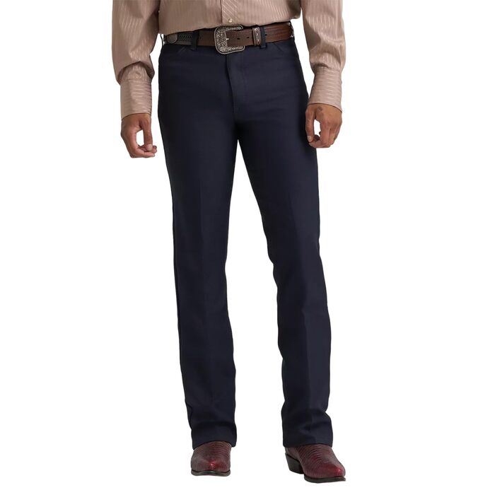 Чоловічі джинси Wrangler Texas Stretch Regular Tapered, темно-сині (Marineblau), 33W / 30L