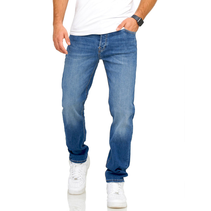 Чоловічі джинси JACK & JONES Infinity Mike ARIS Comfort Fit, темно-сині, 32W/32L