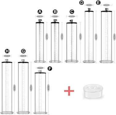 Електрична помпа для збільшення статевого члена, 6 режимів, тренажер для ерекції, для чоловіків