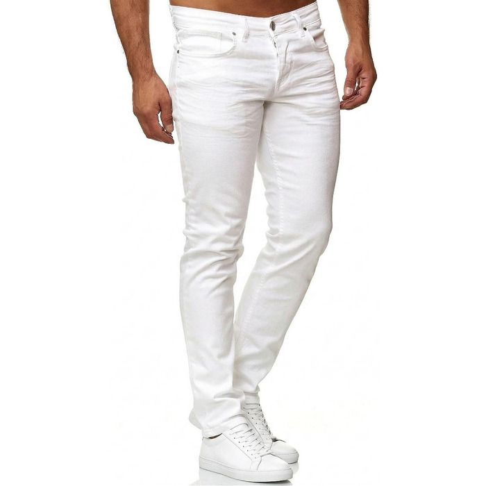 Чоловічі джинси Slim Fit Tazzio Jeans Denim 16533, білі, стрейч