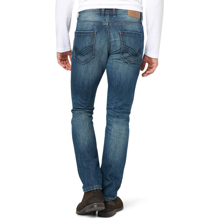 Чоловічі джинси Tom Tailor Josh Regular Slim зі стрейчем, Mid Stone Wash Denim, 34W/36L