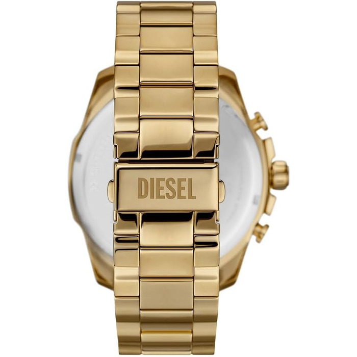 Чоловічий годинник Diesel Mega Chief Chronograph зі сталевим браслетом (Yellow Orkus)
