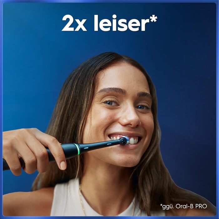 Електрична зубна щітка Oral-B iO Series 5 Matt Black: 5 режимів чищення, насадка та дорожній футляр, чорна
