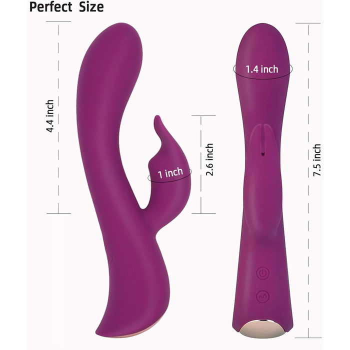 Вібратор для жінок Sexspielzeug Rabbit – 10 режимів, рожевий