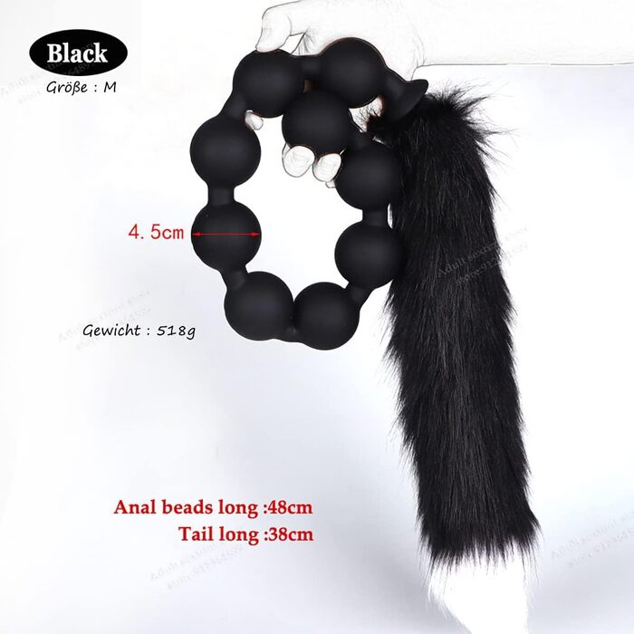 Анальні кульки з силікону JudeCP з 