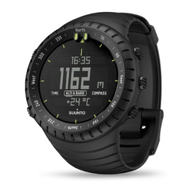 Спортивний багатофункціональний годинник для активного відпочинку Suunto Core All Black (унісекс)