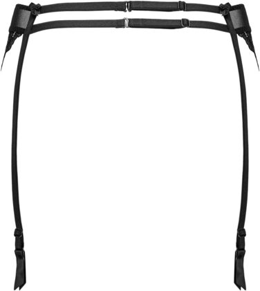 Чоловічий шкіряний ремінь KO G002 чорного кольору, розмір L/XL