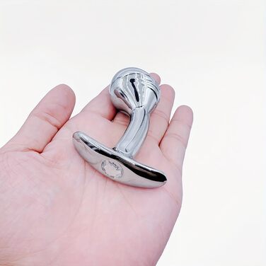 Металевий набір анальних заглушок HXLXW, S/M/L, стимуляція простати, для чоловіків та жінок