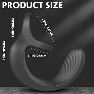 Вібруючий кільце для чоловіків, масажер простати, інтимні іграшки для дорослих