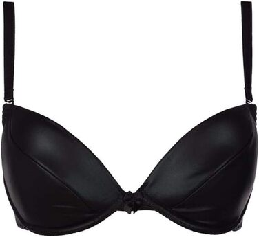 Axami Push-Up бюстгальтер з латексу, чорний, 75B