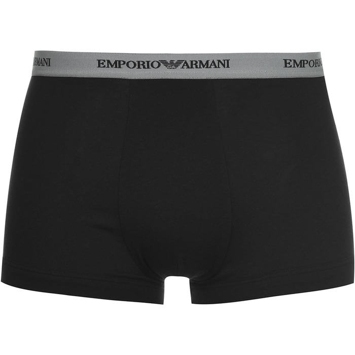 Труси чоловічі Eporio Arani Essential Core Logoband 2 шт. Білий/Морський (XXL, Чорний)