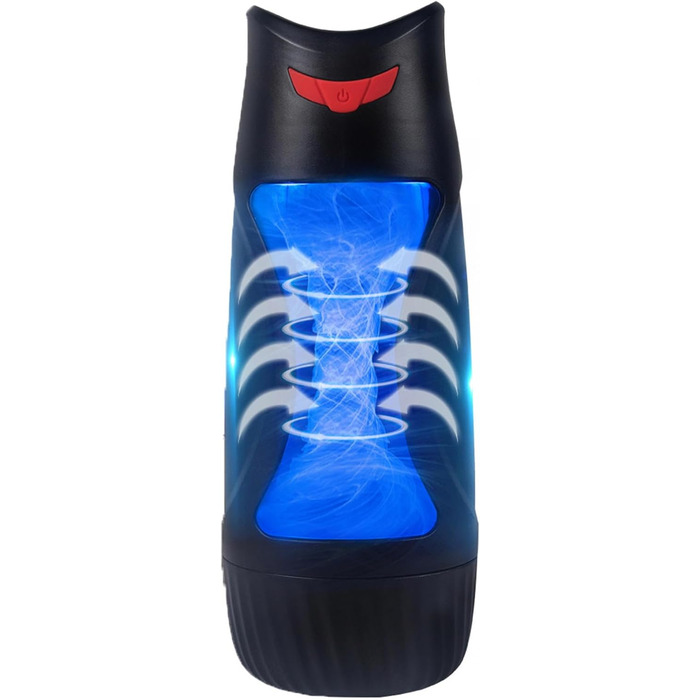 Масажер для чоловіків з 10 вібраціями та 2 режимами, 3D силікон, стимулятор пеніса