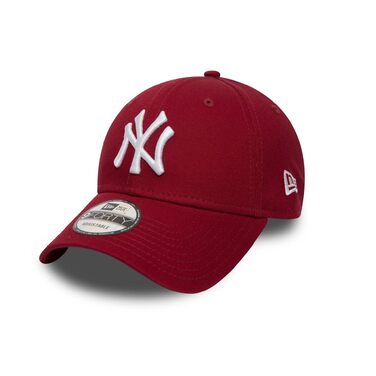 Кепка New Era New York Yankees League Essential 9forty Snapback, червона, універсальний розмір