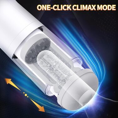 Автоматичний електричний масажер для чоловіків з 4 телескопічними режимами