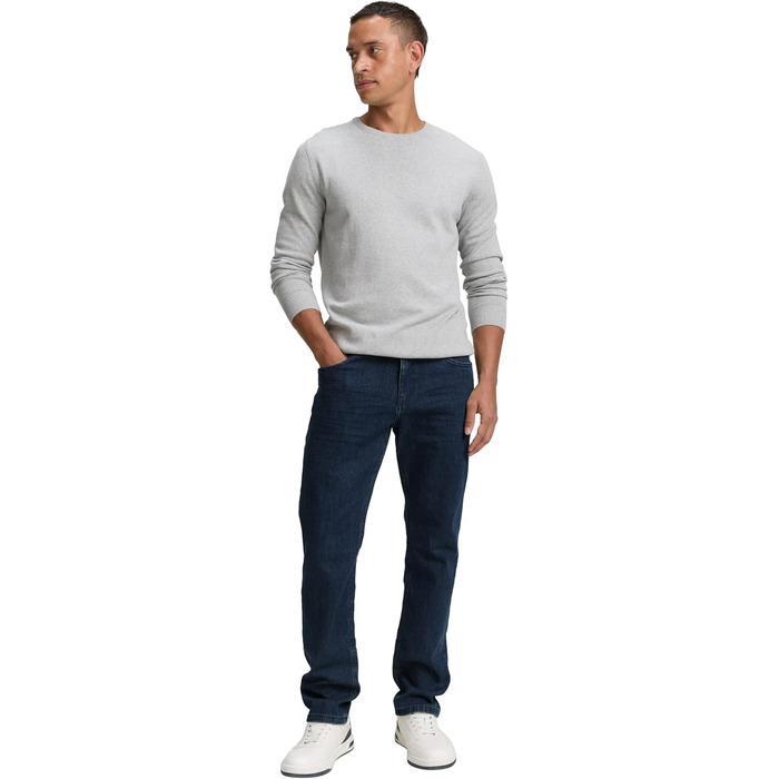 Чоловічі джинси Tom Tailor Josh Regular Slim із стрейчем, синій колір Blue Rinse Denim, розмір 36W/34L
