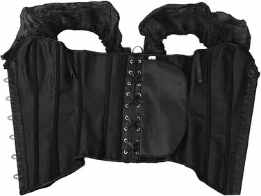 Жіночий корсет-ліф Corsage Karneval для карнавалу, клубної моди, ретро-стилю, фіолетовий, XS