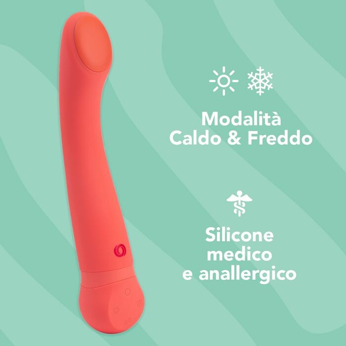 Вібратор Control Bu Rabbit з ефектом штовхання та гнучким вібраційним важелем - Be Playful (BU BE ICY&HOT)