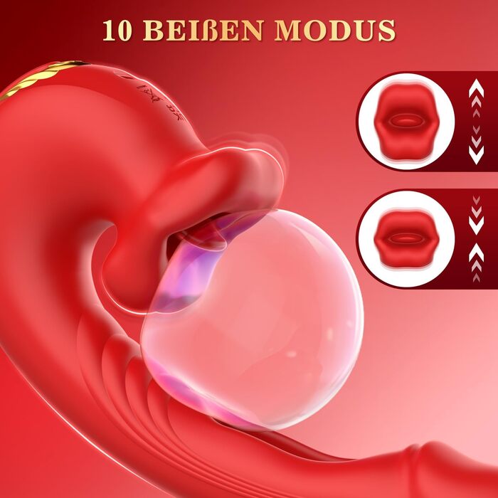 Вібратор для жінок Dildo з G-точкою, набір вібраторів з кліторальною стимуляцією, 10 режимів вібрації та 10 ударних режимів, секс-іграшка для жінок та пар, стимулятор клітора