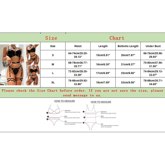 Сексуальний жіночий комплект спідньої білизни з стрінгами, висока талія, глибокий V-подібний виріз, бюстгальтер push-up та труси G-string, мереживна піжама для жінок, білий (B-чорний, M)