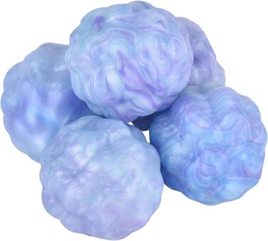 Анальні кульки з рідкого платиновиого силікону HXLXW для стимуляції G-точки та розширення анусу (5 шт.)