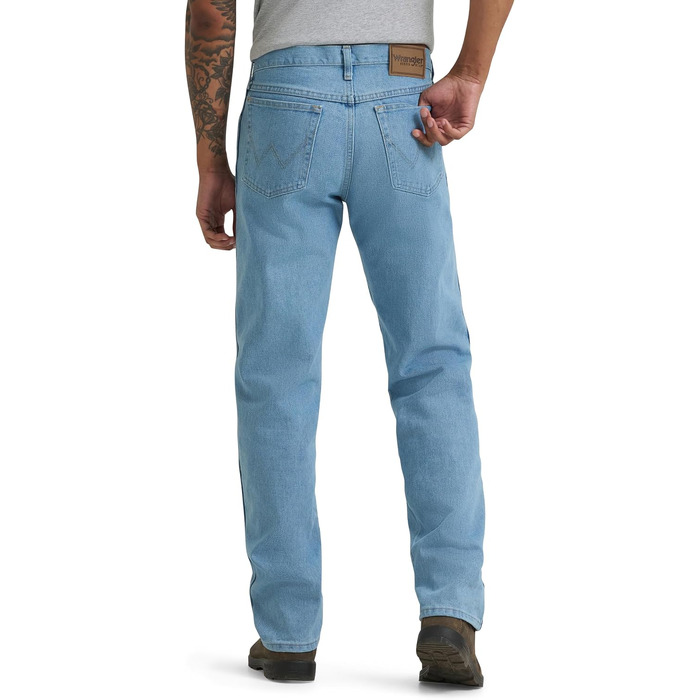 Чоловічі джинси Wrangler Relaxed Fit Vintage Indigo, розмір 36W / 32L