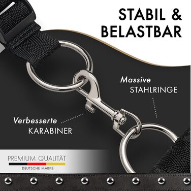 Набір для бондейжу Liebesfreunde® з кріпленнями для ліжка, наручниками та маскою для очей - BDSM для пар | Стабільний набір для сексуальних ігор