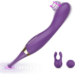 Вібратор G-точка високої частоти для жінок Adorime, водонепроникний стимулятор клітора, секс-іграшка для стимуляції клітора, вагінальної зони та сосків, для одного користувача