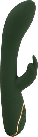 Елегантний вібратор для інтимної стимуляції Rabbit Grün/Gold, 3.0-4.1 см