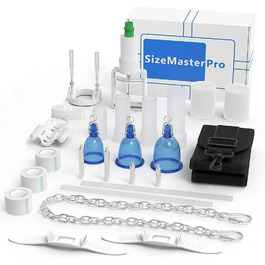 Набір для збільшення пеніса Guspiun Neu Deluxe: регульована вакуумна помпа для чоловіків, підтримка ерекції, тренування витривалості, SM іграшки