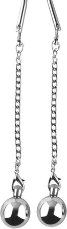 Сталевий Ball-Stretcher Hrekssi з металевими кульками (2 шт.) - кільце для статевих органів, CBT, вага для яєчок, тренажер для покращення ерекції, для чоловіків, 25 мм