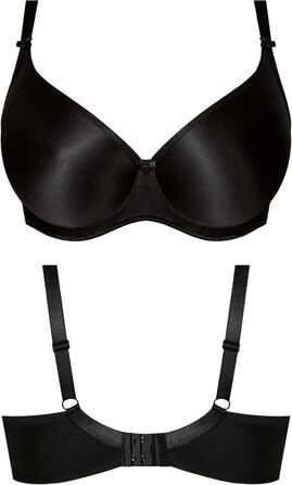 Бюстгальтер з кісточками Glatter BH Anna – бюстгальтер-мінімайзер, чорний, 75C