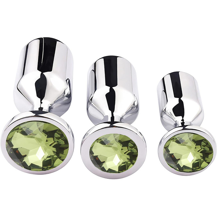 Анальний плагін Linman Metall Konischer для жінок. 3 розміри, діамантовий цоколь. Холодна та гаряча стимуляція. SM-іграшка. Анальні розширювачі. (Синій)