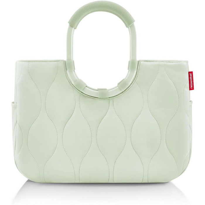 Еко-сумка для покупок reisenthel loopshopper (розмір M, колір Puffer Iced Matcha) з переробленого PET-пластику