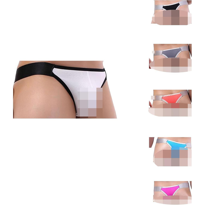 Чоловіча білизна Faringoto: Танга, G-String, Jockstrap, T-back, 6 кольорів, XL