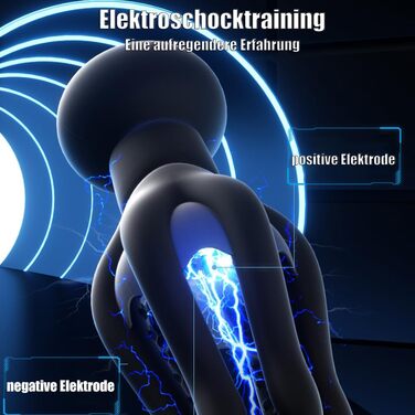 Електричний масажер для чоловіків Jpscor – вібраційний стимулятор з 10 режимами, силікон, для пар