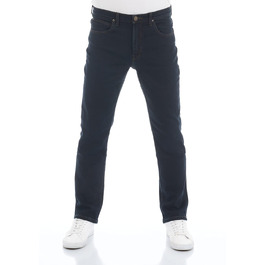Чоловічі джинси LEE Brooklyn Classic Straight Fit, синьо-чорні, 32W / 30L