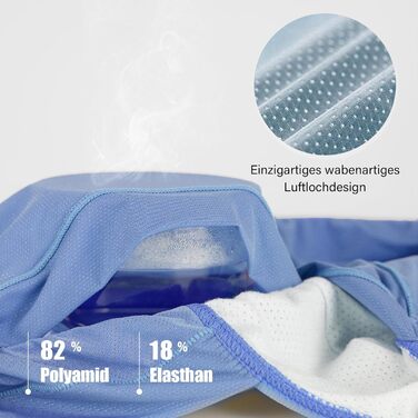 Сліпекс чоловічі труси PHOLEEY з мікрофібри, без шва, дихаючі, м'які, 3 шт. у наборі, XXL, сіро-блакитний/світло-фіолетовий/рожевий