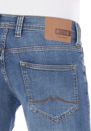 Чоловічі джинси Mustang Oregon Tapered, колір Medium Blue Denim, розмір 33W/34L