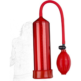 Ручний пеніс-насос TRQOYTU з мірною шкалою та помпою. Тренажер для стимуляції та збільшення пеніса. Іграшка для дорослих.